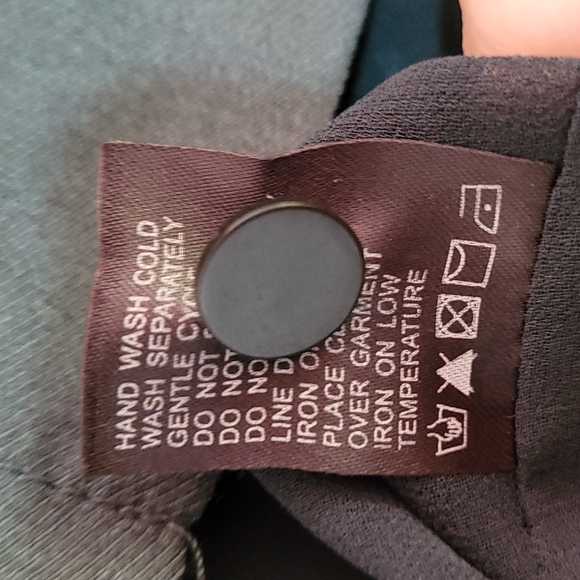 GG5 size medium pine green button front dress - Picture 7 of 8